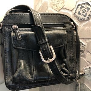 Fossil Leather Crossbody Bag